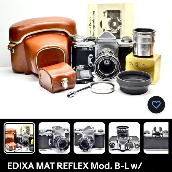 EDIXA MAT REFLEX CAMERA 1960…$799